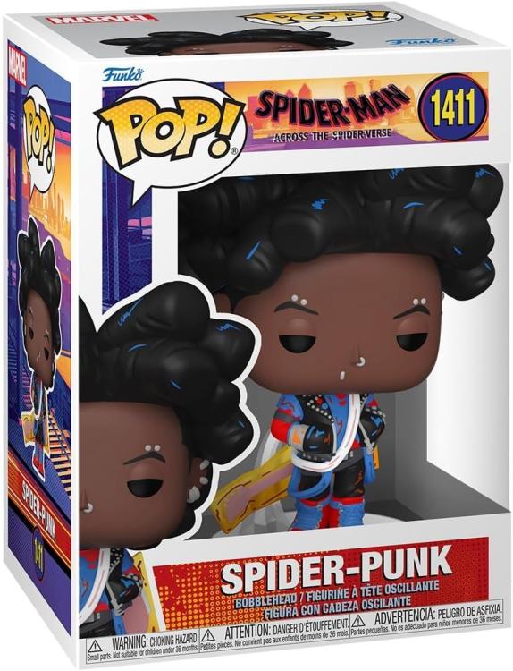 Funko Pop! Marvel Spider-Man Across The Spider-Verse (1411) Spider-Punk Special