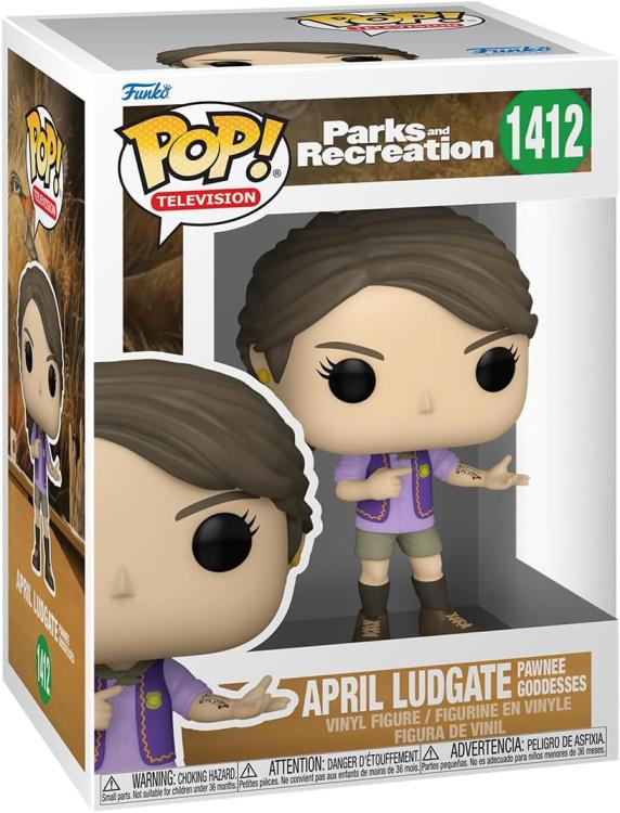 Funko Pop! Television Parks And Recreation (1412) April Ludgate Vinyl-Figur
