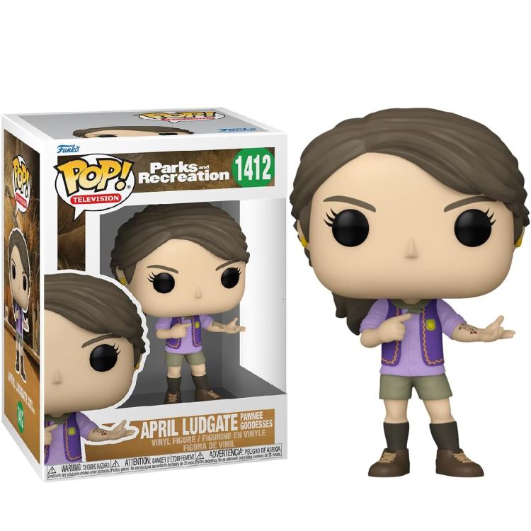 Funko Pop! Television Parks And Recreation (1412) April Ludgate Vinyl-Figur