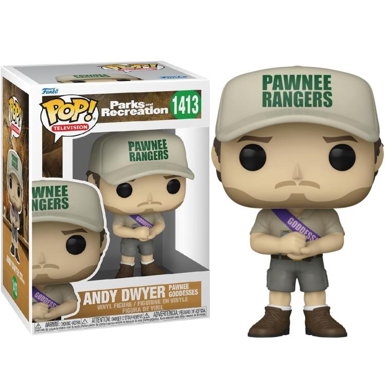Funko Pop! Television Parks And Recreation (1413) Andy Dwyer W/Sash Vinyl Figure