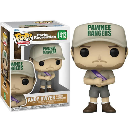 Funko Pop! Television Parks And Recreation (1413) Andy Dwyer W/Sash Vinyl Figure