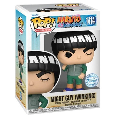 Funko Pop! Animation Naruto Shippuden (1414) Might Guy (zwinkernd) Sonderausgabe