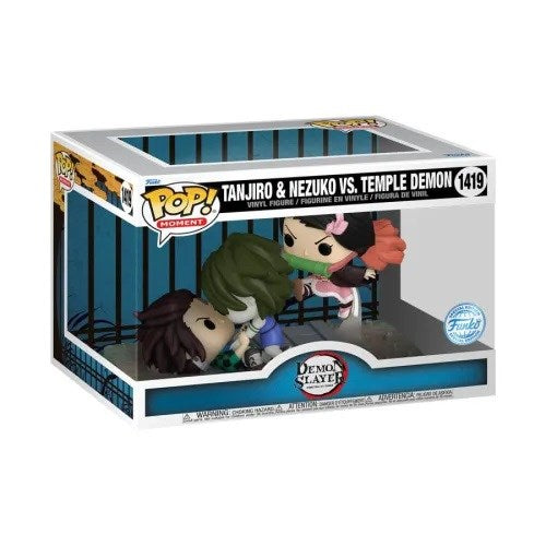 Funko Pop! Animation Demon Slayer – (1419) Tanjiro & Nezuko vs. Tempeldämon