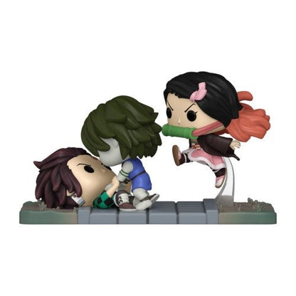 Funko Pop! Animation Demon Slayer – (1419) Tanjiro & Nezuko vs. Tempeldämon