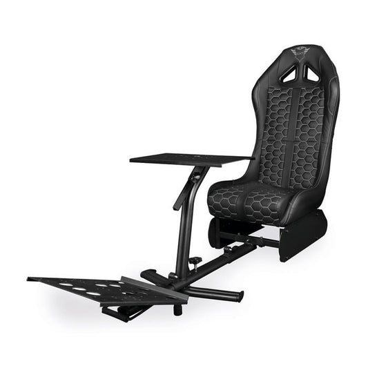 Racing Gaming Gxt1155 Rally Simulatore Universale Pc Ps4 Xbox Ps5 Imbottita Nero