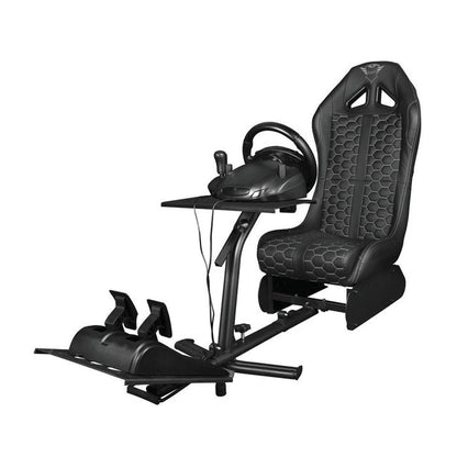 Racing Gaming Gxt1155 Rally Simulatore Universale Pc Ps4 Xbox Ps5 Imbottita Nero