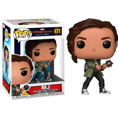 Funko Pop! Marvel Spider-Man Far From Home (471) MJ Vinylfigur 9cm Statue
