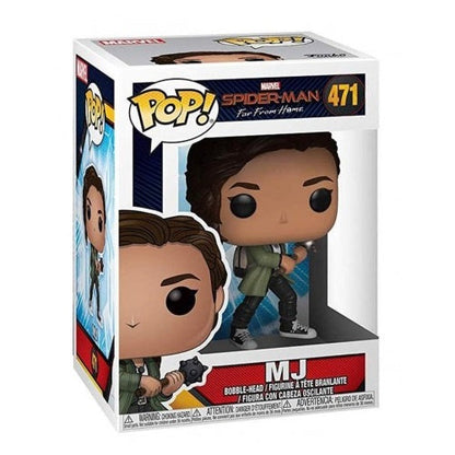 Funko Pop! Marvel Spider-Man Far From Home (471) MJ Vinylfigur 9cm Statue