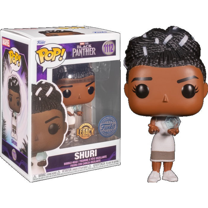 Funko Pop! Marvel Black Panther (1112) Shuri Special Edition Figur Vinyl 9cm