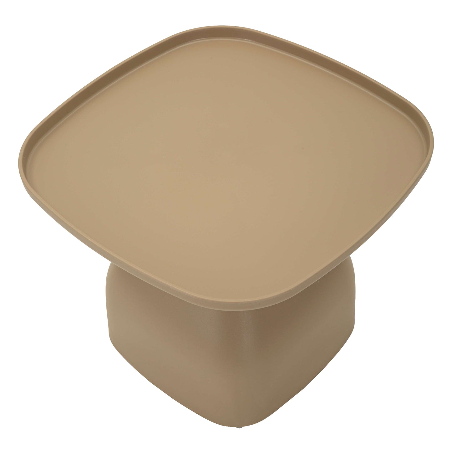 Tavolinetto Gea Tortora Cm 48X48X38 Design Moderno ed Elegante
