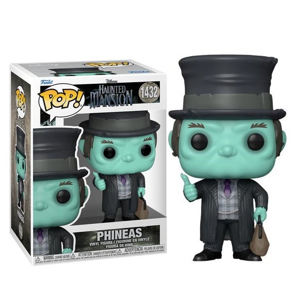 Funko Pop! Disney Haunted Mansion – (1432) Phineas Vinylfigur 9 cm