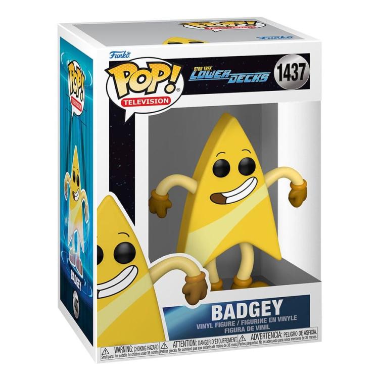 Funko Pop ! Television Star Trek Lower Decks - (1437) Badgey Vinyl Figure 9Cm
