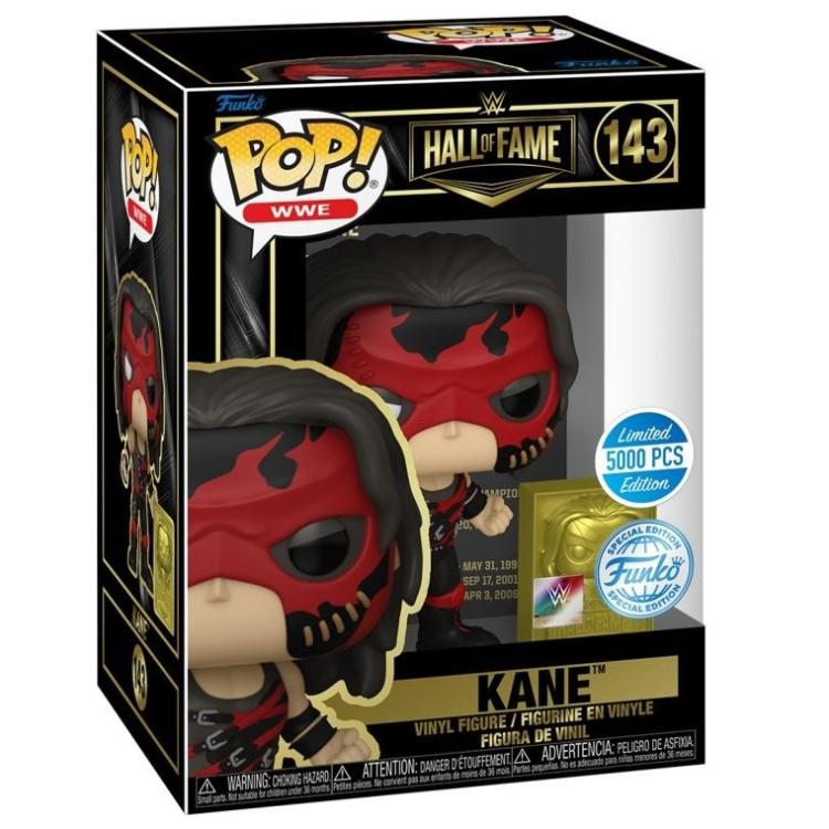 Funko Pop! WWE – Hall Of Fame (143) Kane – Limited Edition – Vinylfigur 9cm