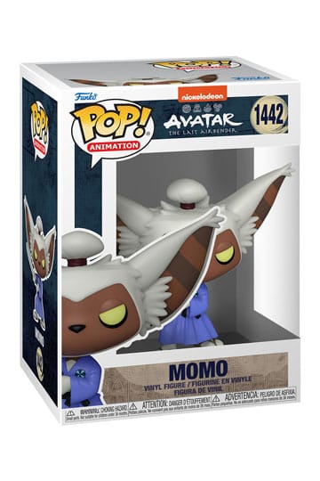 Funko Pop ! Animation Avatar The Last Airbender (1442) Momo Vinyl Figure 9Cm