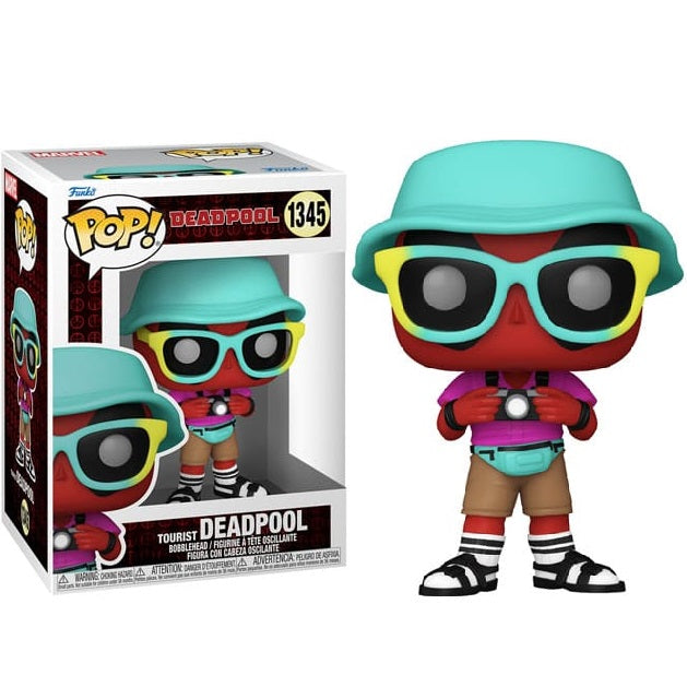 Funko Pop! Marvel Deadpool Parody - (1345) Tourist Deadpool Vinyl Figur 9cm