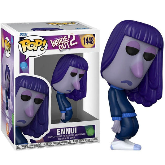 Funko Pop ! Disney Inside Out 2 - (1448) Ennui Vinyl Figure Noia 9Cm Pixar