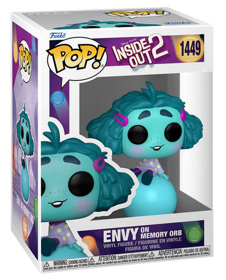 Funko Pop! Disney Alles steht Kopf 2 – (1449) Neid auf Erinnerungskugel Figur 9 cm