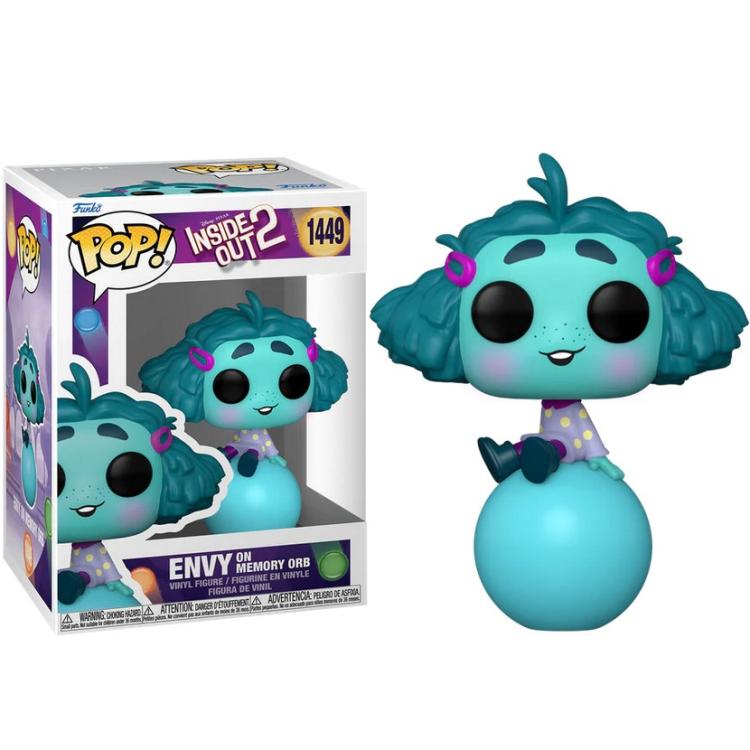 Funko Pop! Disney Alles steht Kopf 2 – (1449) Neid auf Erinnerungskugel Figur 9 cm