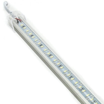 LED Lichtleiste 1m 144 LEDs Aluminium Starr 12V Unterbauleuchte Kaltweiß