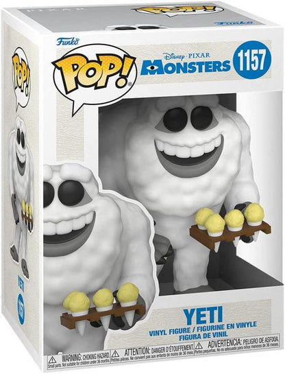 Funko Pop Disney Monster AG 20. Yeti 1157 Vinyl Figur Actionfigur