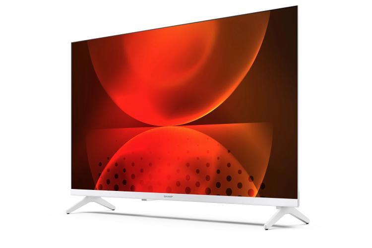 Sharp - Smart Tv 32" Android Led Frameless Hd Wi-Fi Chromecast Bianco - Google TV 32HF2265EW
