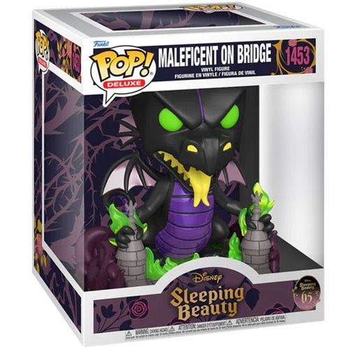 Funko Pop! Dornröschen 65. – (1453) Maleficent auf Brücke Figur 15cm
