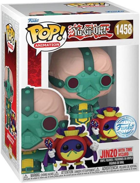 Funko Pop ! Animation  Yu-Gi-Oh (1458) Jinzo With Time Wizard Special Edition