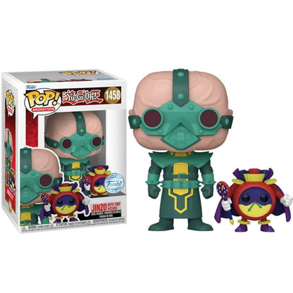 Funko Pop ! Animation  Yu-Gi-Oh (1458) Jinzo With Time Wizard Special Edition