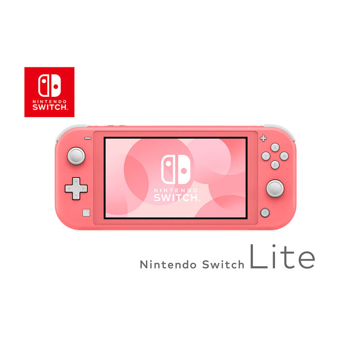 Nintendo Switch Lite Konsole Koralle + Spiel Animal Crossing New Horizon Ita Pal