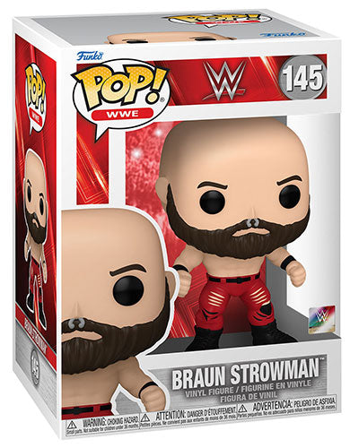 Funko Pop! WWE – (145) Braun Strowman Wrestling Vinylfigur 9 cm Sammlerstück