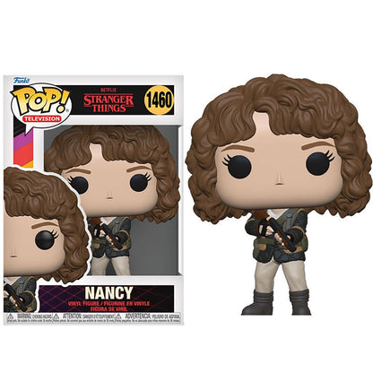 Funko Pop ! Television Netflix Stranger Things S4 (1460) Nancy W/Shotgun 9cm