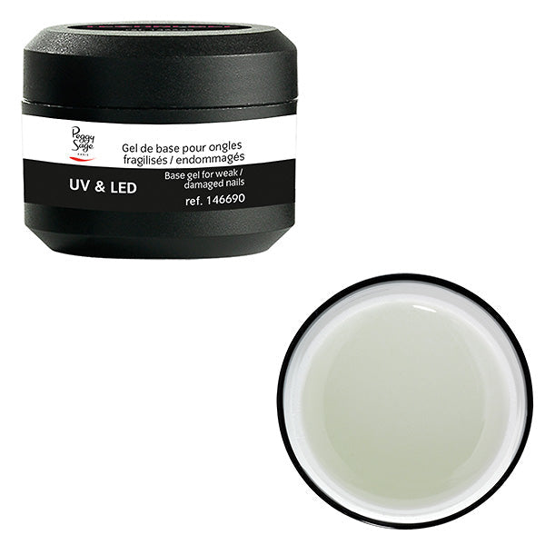 PEGGY SAGE GEL UV&LED DI BASE PER UNGHIE FRAGILI / ROVINATE 15G