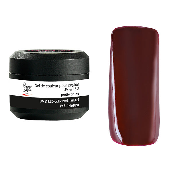 PEGGY SAGE GEL UV&LED COLORATO PER UNGHIE PRETTY PRUNE 5G