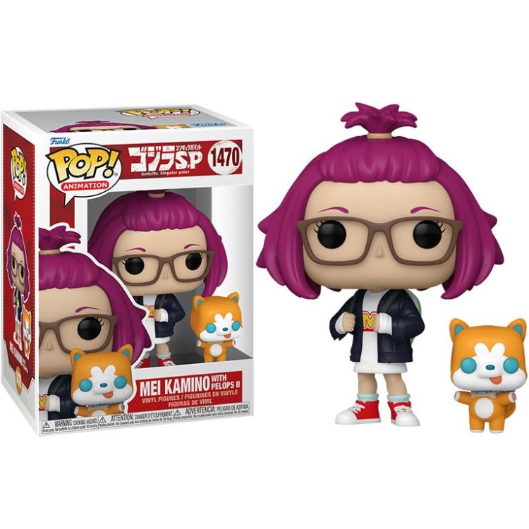 Funko Pop! Animation Godzilla Singular Point (1470) Mei Kamino W/ Pelops Figure
