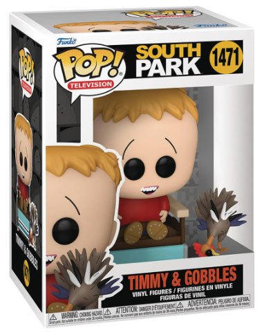 Funko Pop! Television South Park (1471) Timmy & Gobbles Vinylfigur 9cm