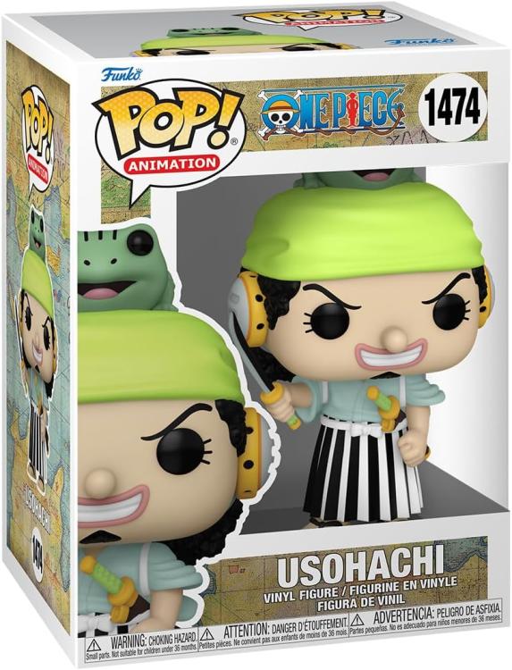 Funko Pop ! Animation - One Piece (1474) Usohachi (Wano) Usopp Vinyl Figure 9Cm