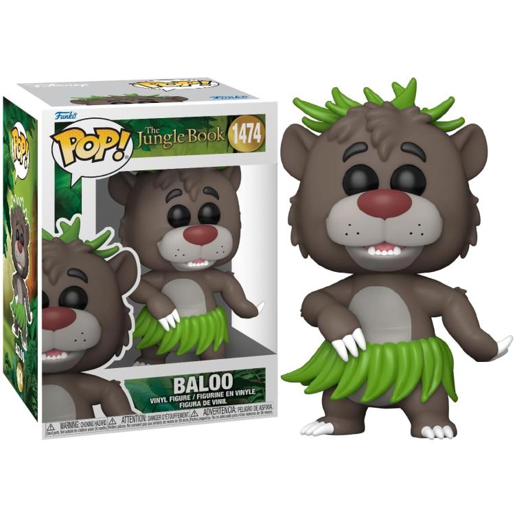 Funko Pop! The Jungle Book (1474) Baloo Figur Vinyl 9cm Das Dschungelbuch