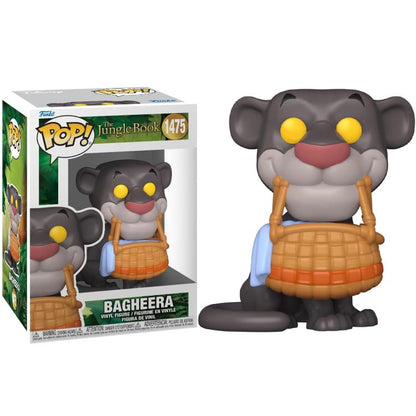 Funko Pop ! The Jungle Book (1475) Bagheera W/Basket Das Dschungelbuch