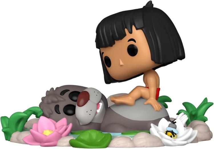 Funko Pop! Moments Disney Das Dschungelbuch – (1490) Baloo & Mogli Figur