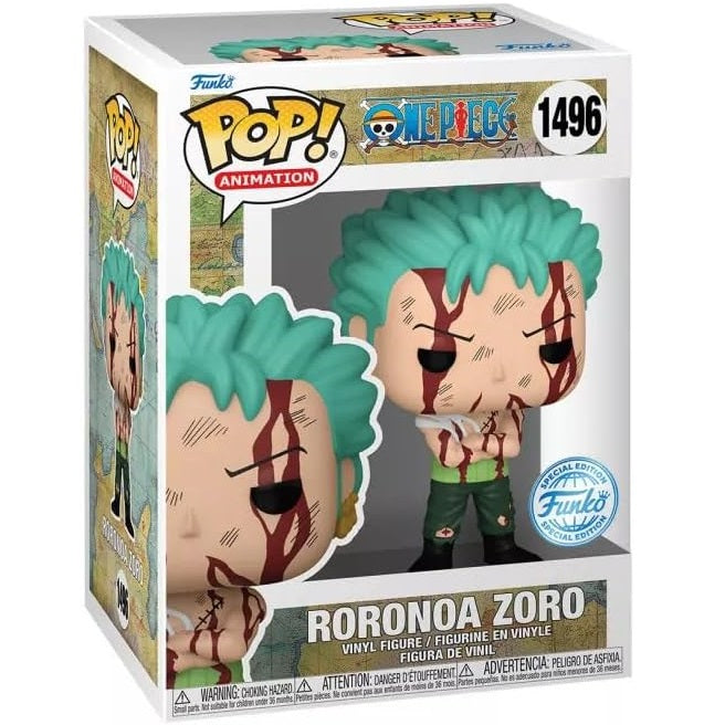 Funko Pop! Animation One Piece – (1496) Roronoa Zoro (Nothing) Special Exm 9Cm