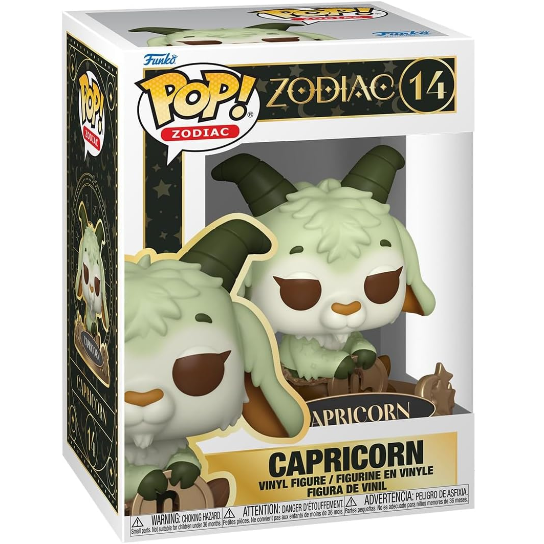 Funko Pop! Sternzeichen (14) Steinbock – Vinyl Figur Steinbock Sammlerstück aus Vinyl (Dez.)