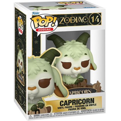 Funko Pop! Sternzeichen (14) Steinbock – Vinyl Figur Steinbock Sammlerstück aus Vinyl (Dez.)