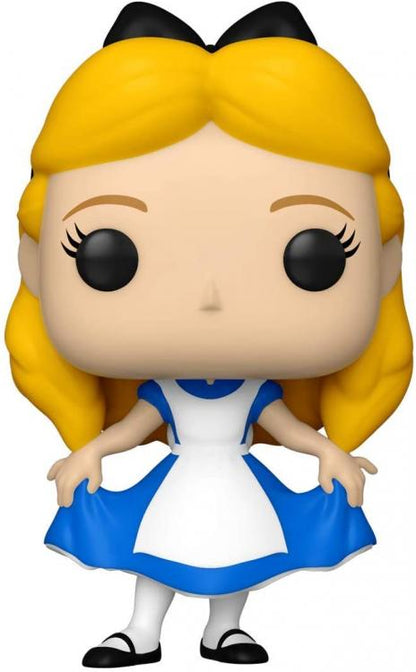 Funko Pop ! Disney Alice In Wonderland 70Th - (1058) Alice Curtsying Figure 9cm