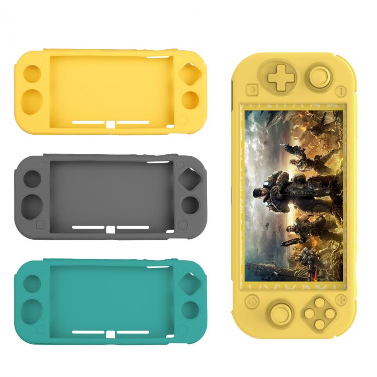 SILIKONHÜLLE FÜR NINTENDO SWITCH LITE, RUTSCHFESTER GUMMIPROTEKTOR