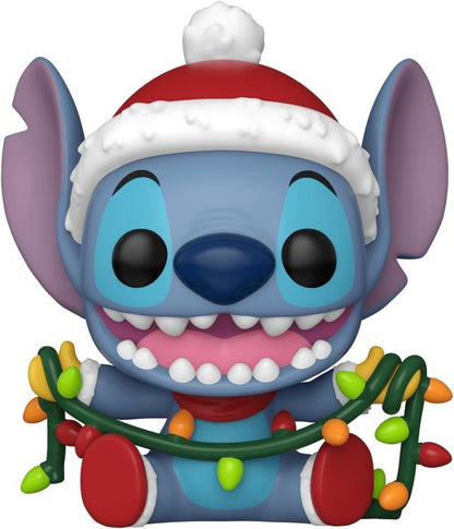 Funko Pop! Disney Lilo & Stitch Holiday - (1504) Stitch W/ Light Christmas 9Cm