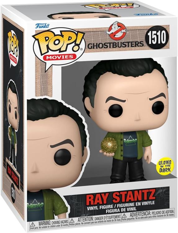 Funko Pop! Movies – Ghostbusters (1510) Roy Stantz Glow-in-the-Dark Figur 9 cm