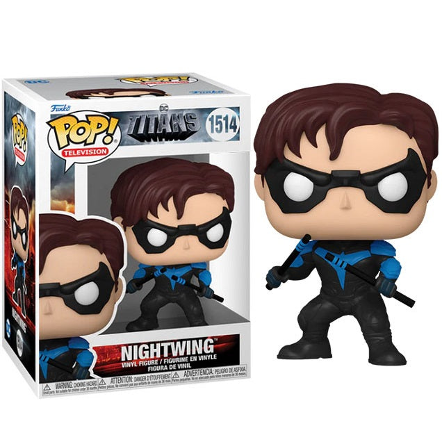 Funko Pop! DC Television Titans - (1514) Nightwing Vinyl Figure Statua 9Cm