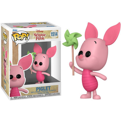 Funko Pop! Disney Winnie Puuh – (1514) Ferkel mit Windrad Figur