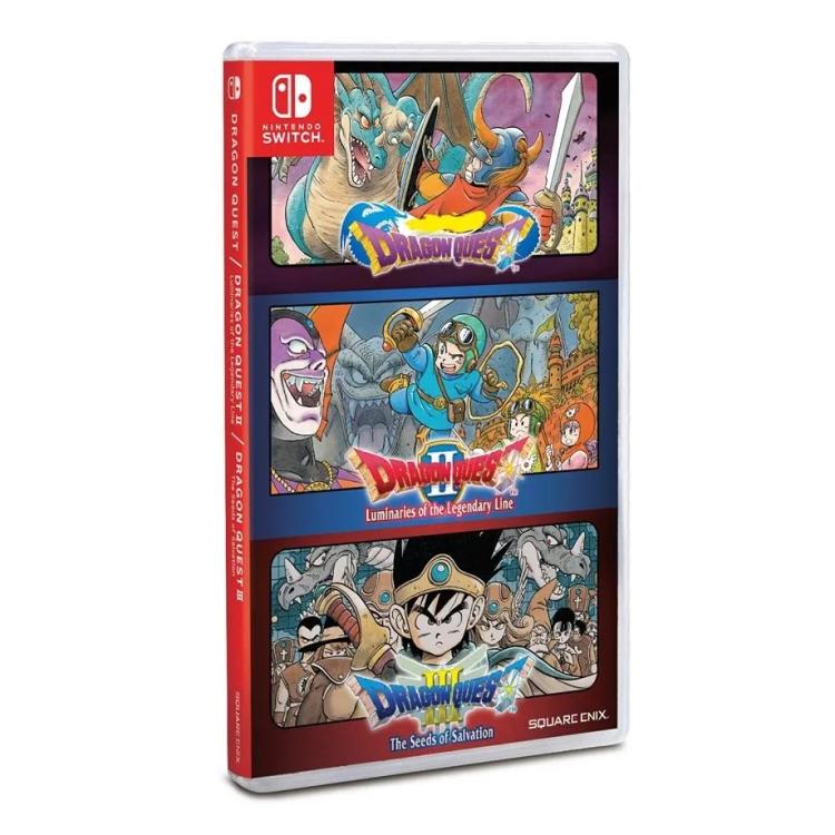 Dragon Quest I-II-III Collection Trilogia Completa Nintendo Switch Nuovo