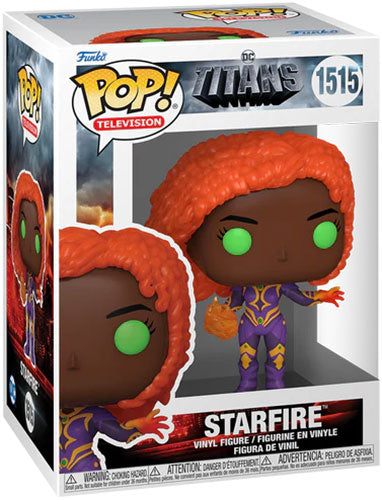 Funko Pop! Television DC Titans – (1515) Starfire Vinyl Figur Statue 9cm